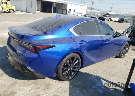 2021 Lexus Is 350 F Sport из США, поврежденный, VIN JTHGZ1B2XM5040294